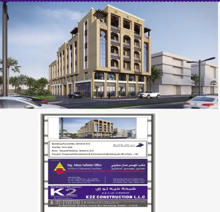 Building ( Ground Floor+Mezzanaine+3 Floor+ Roof)